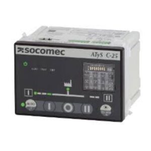 Socomec ATyS C25 ATS Controller Entry-level functionalities