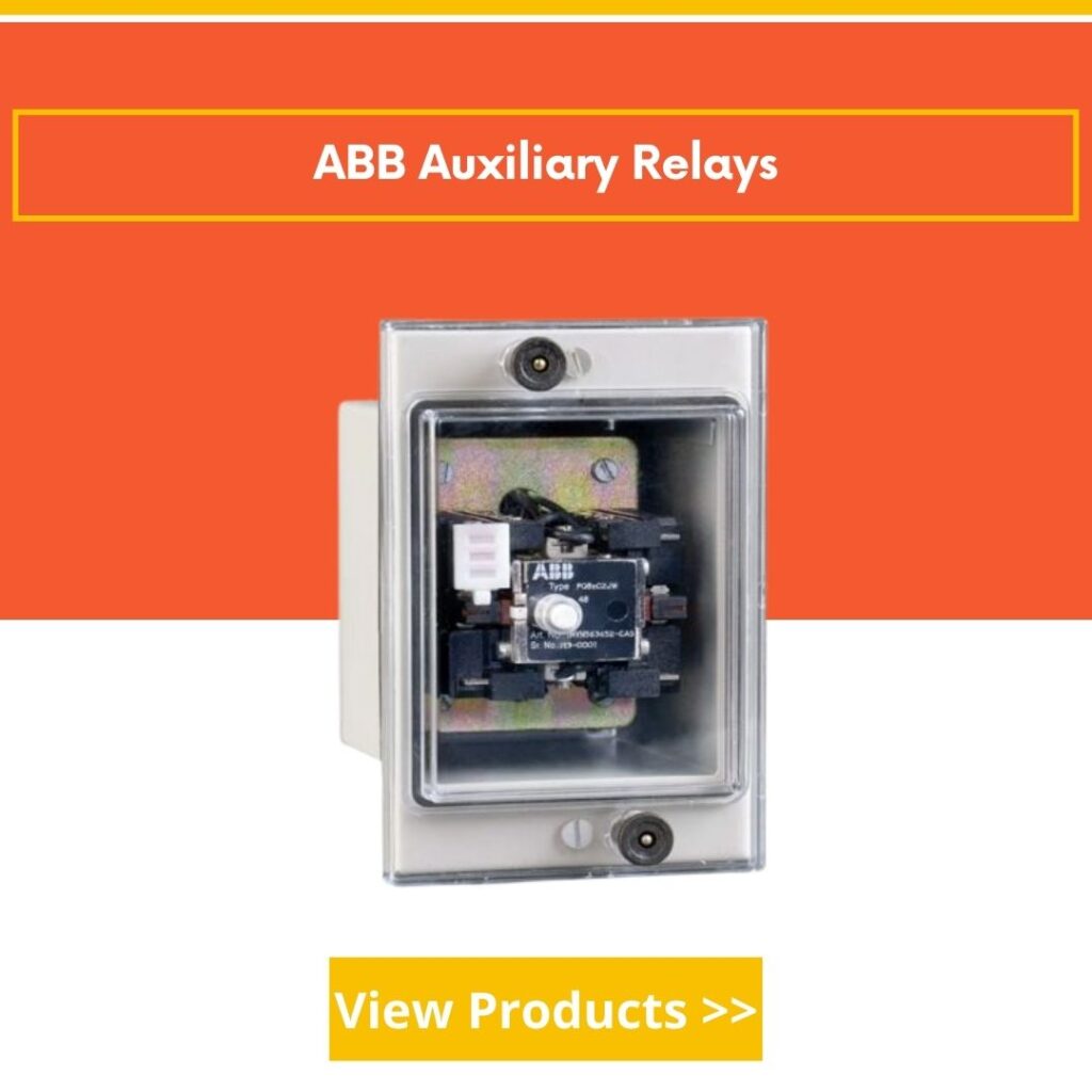 ABB Auxiliary Relays supplier