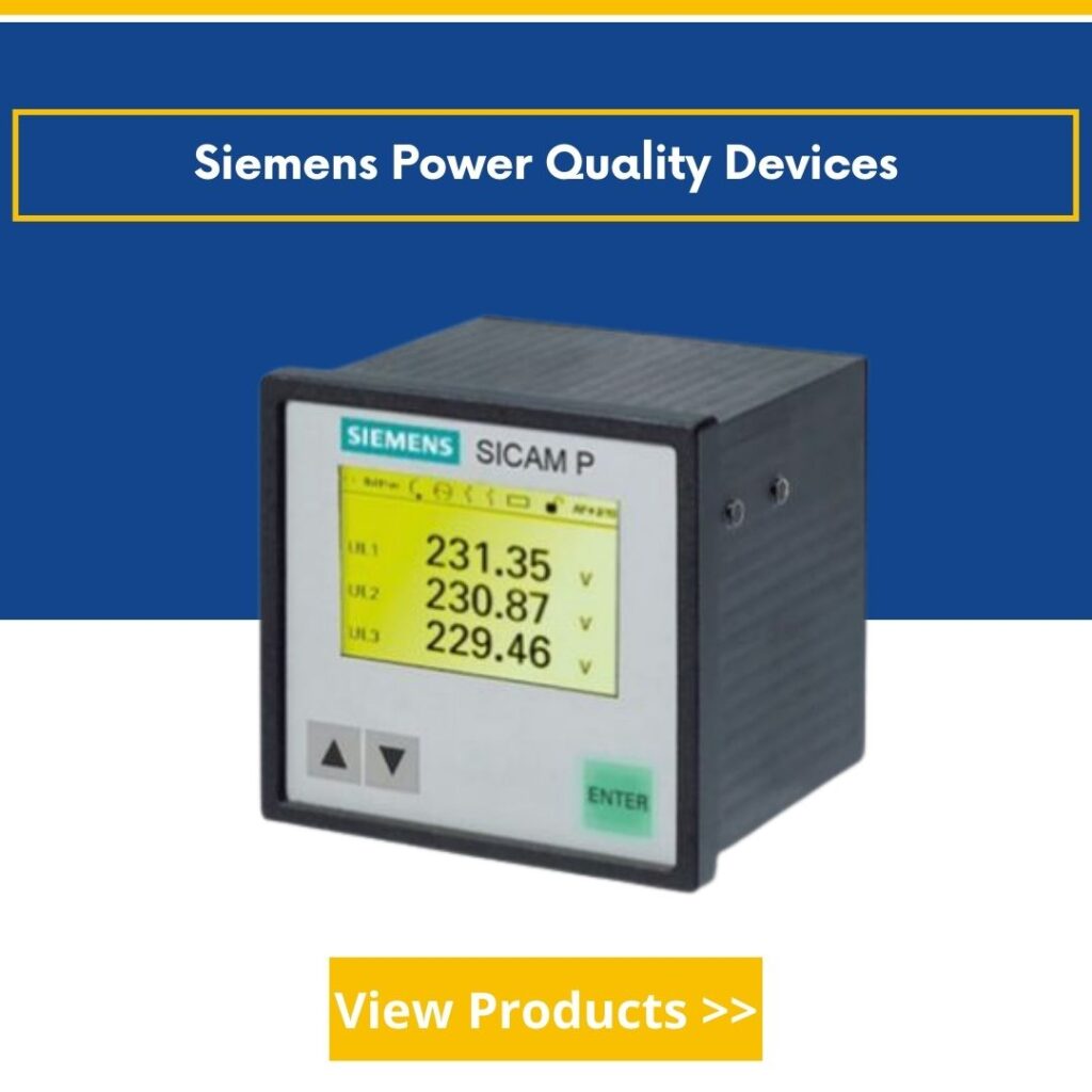 We are the supplier of Siemens Power Quality devices