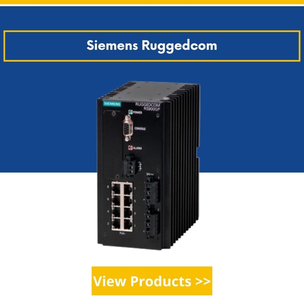 Supplier of Siemens Ruggedcom Ethernet switches