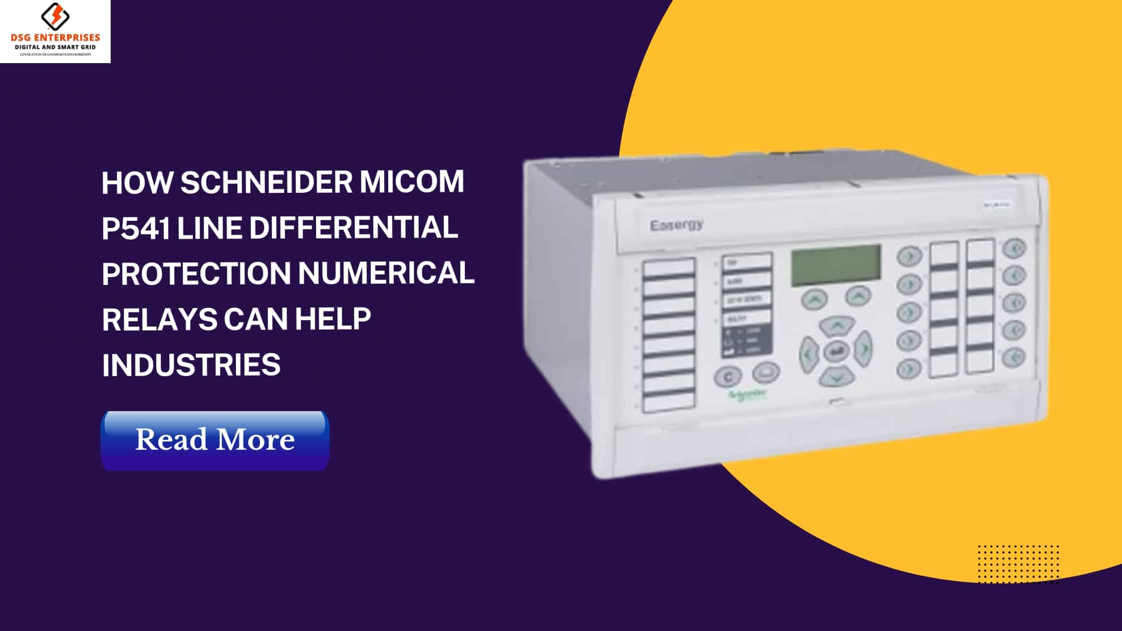 You are currently viewing How Schneider Micom P541 Line Differential Protection Numerical Relays Can Help Industries