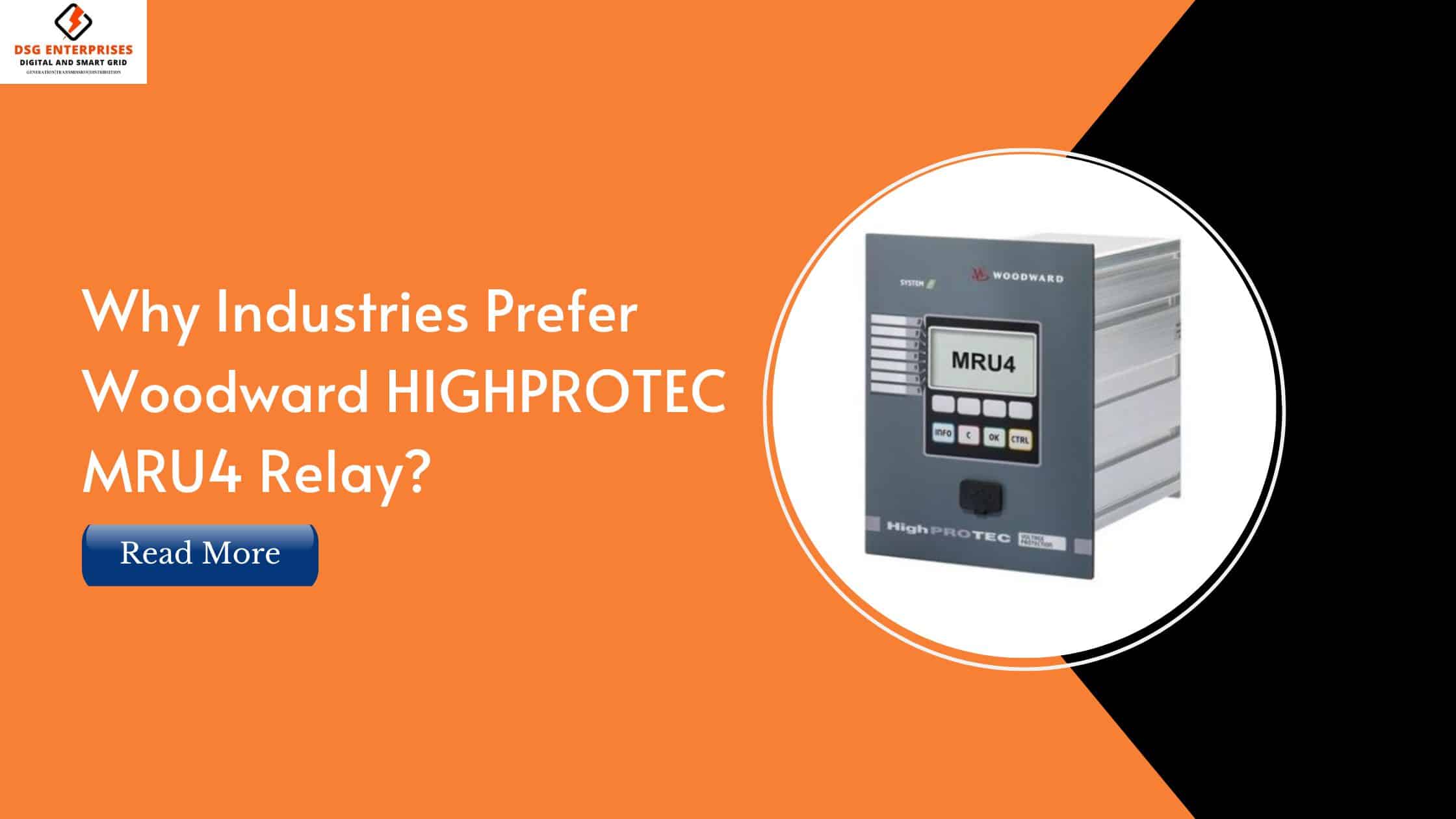 You are currently viewing Why Industries Prefer Woodward HIGHPROTEC MRU4 Relay