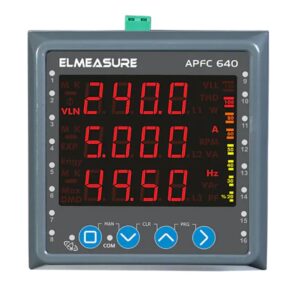 Elmeasure Power Factor Controllers APFC 640