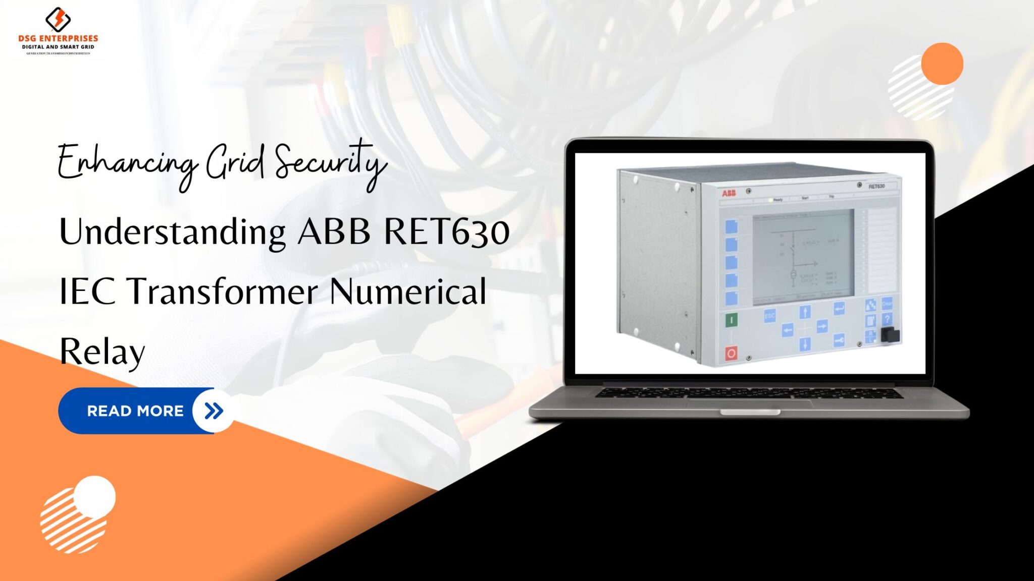 ABB RET630 IEC Transformer Relay: Boosting Grid Security