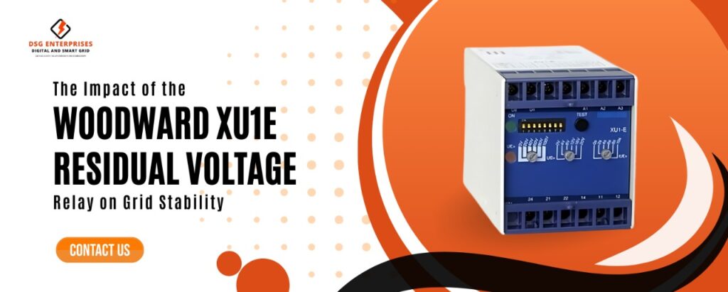 Woodward XU1E Residual Voltage Relay