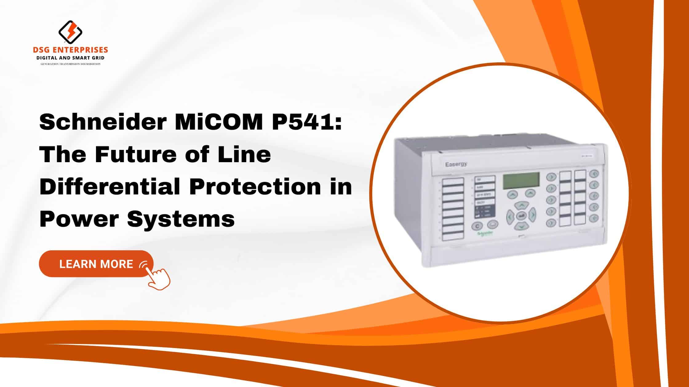 You are currently viewing Schneider Micom P541 Relay: The Future of Line Differential Protection in Power Systems.