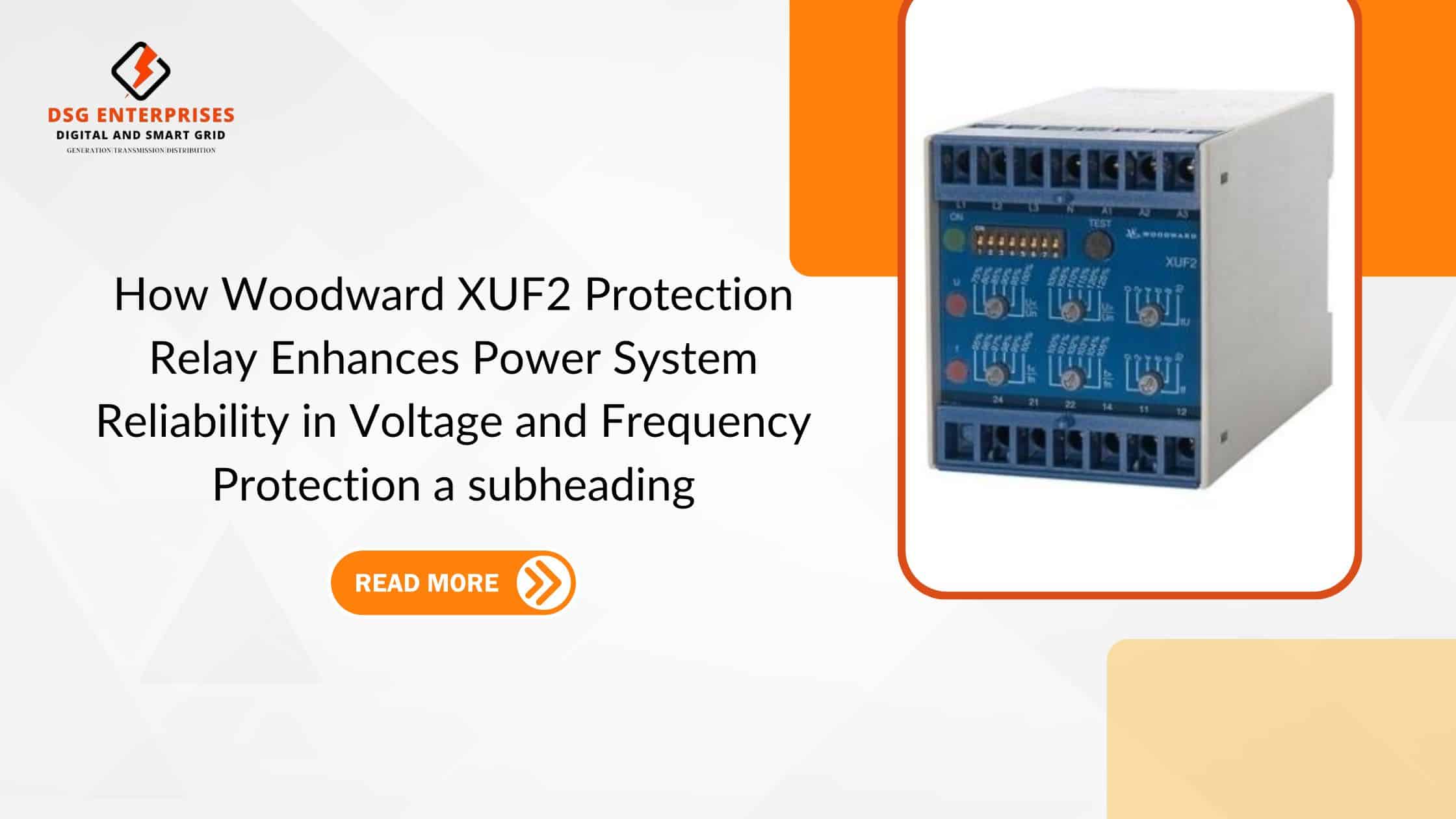 You are currently viewing How Woodward XUF2 Protection Relay Enhances Power System Reliability in Voltage and Frequency Protection.