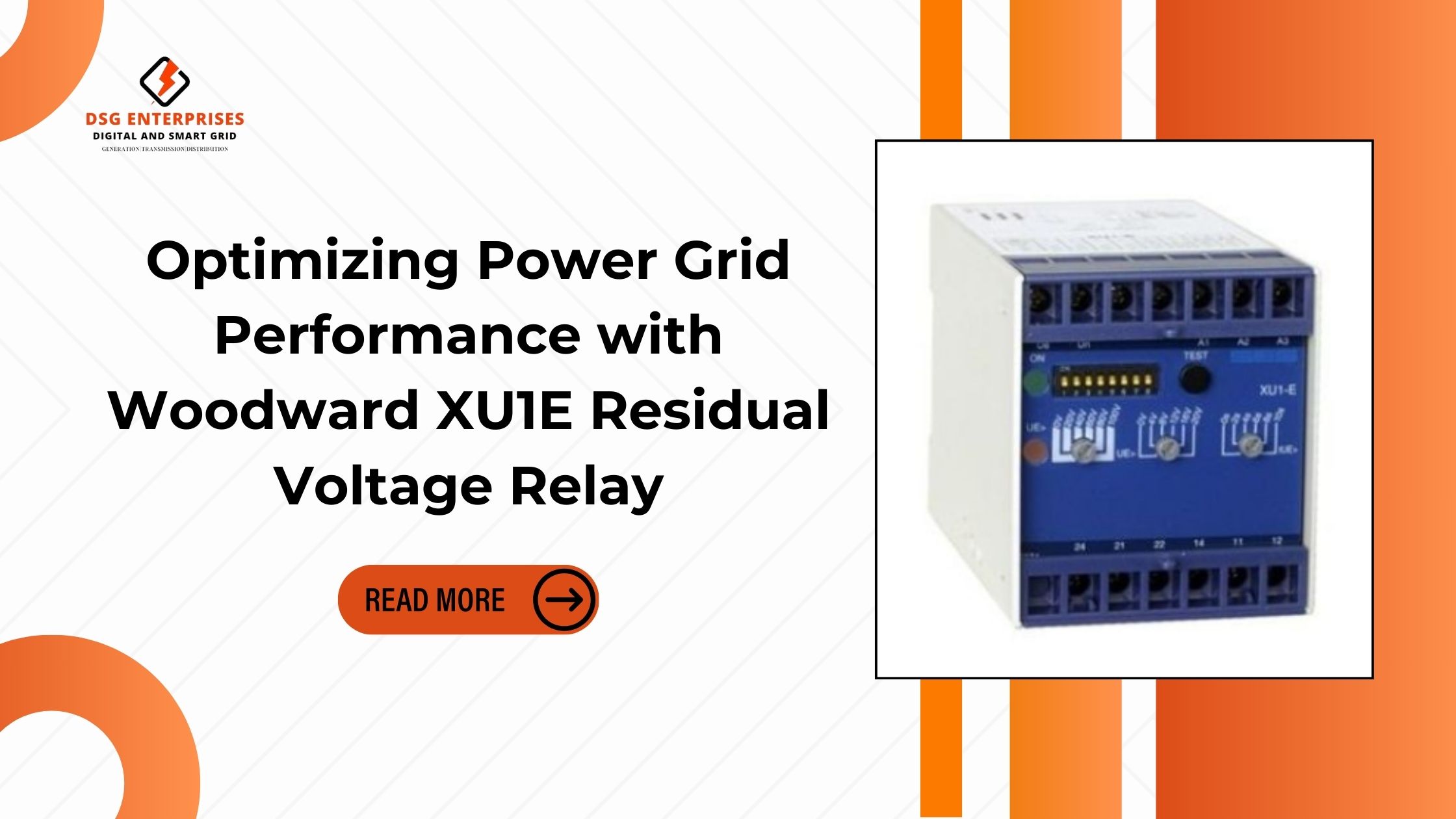 You are currently viewing Optimizing Power Grid Performance with Woodward XU1E Residual Voltage Relay.