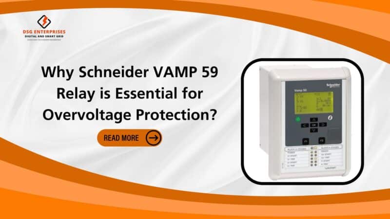Schneider VAMP 59 Relay: Essential for Overvoltage Protection