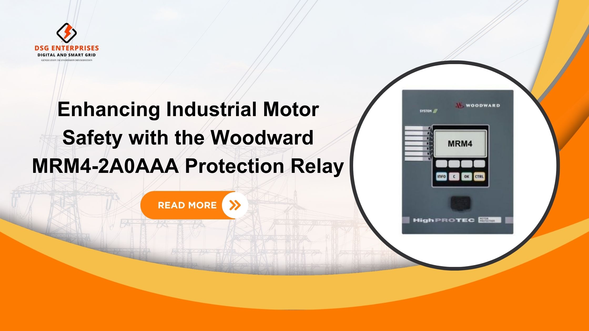 You are currently viewing Enhancing Industrial Motor Safety with the Woodward MRM4-2A0AAA Protection Relay.