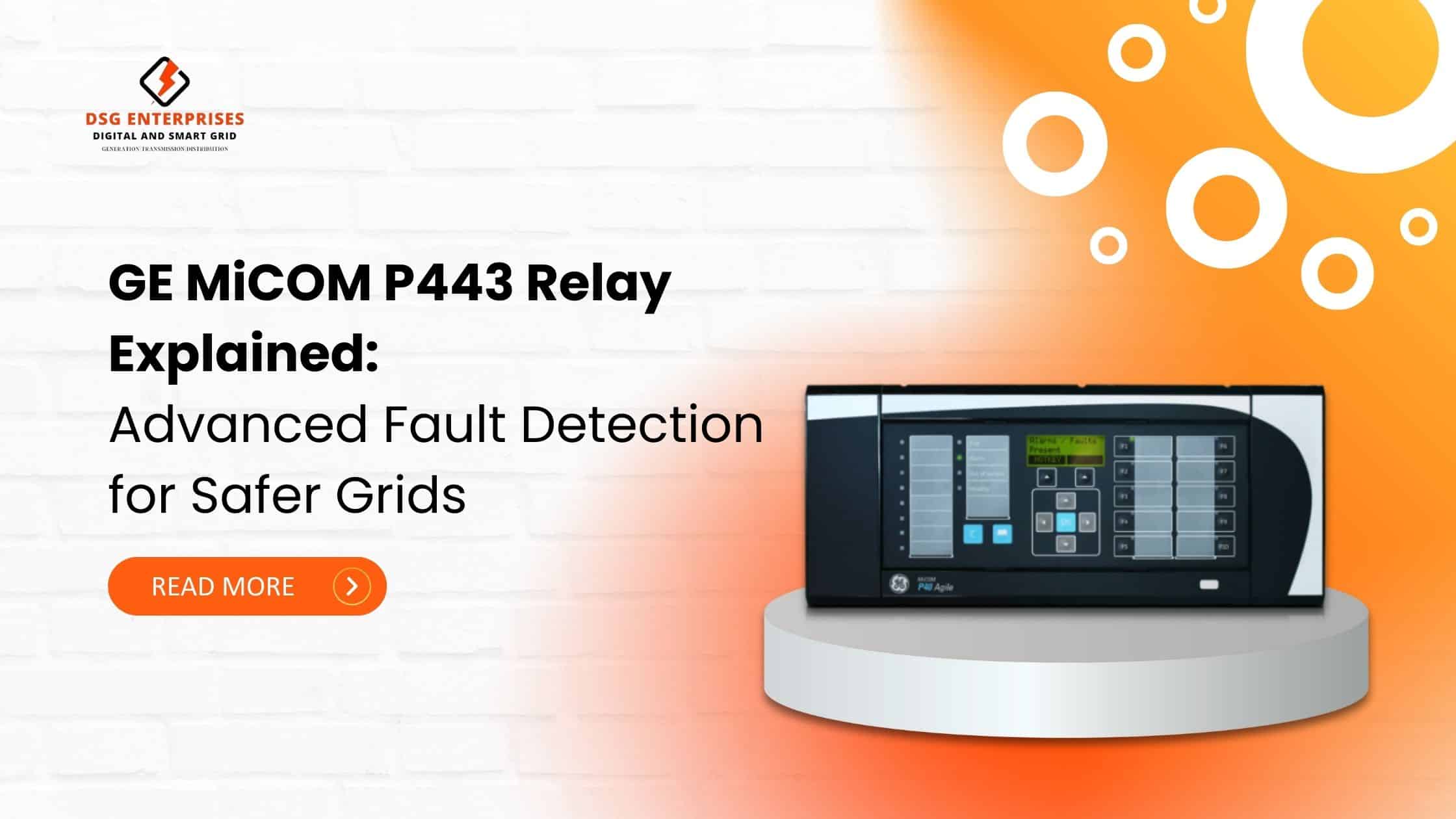 You are currently viewing GE MiCOM P443 Relay Explained: Advanced Fault Detection for Safer Grids.
