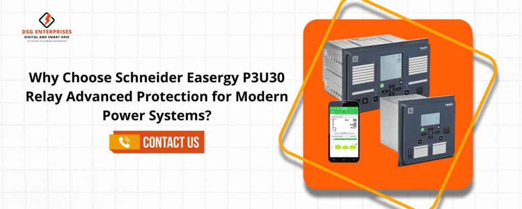 Schneider Easergy P3U30 Relay