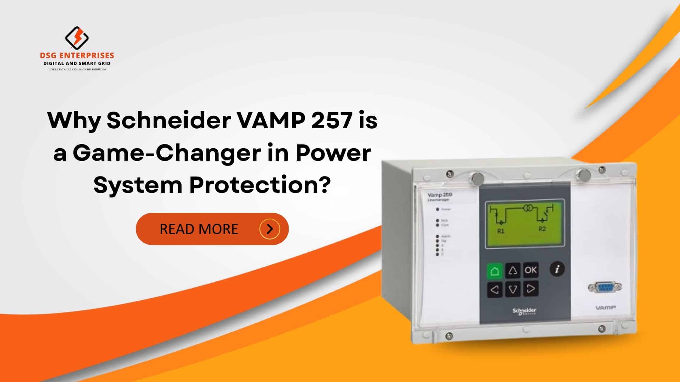You are currently viewing Why Schneider VAMP 257 Relay is a Game-Changer in Power System Protection?