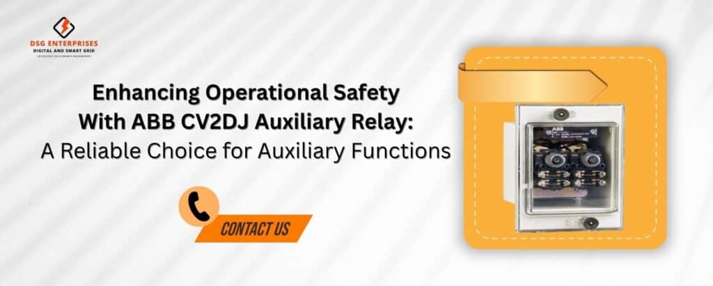 ABB CV2DJ Auxiliary Relay