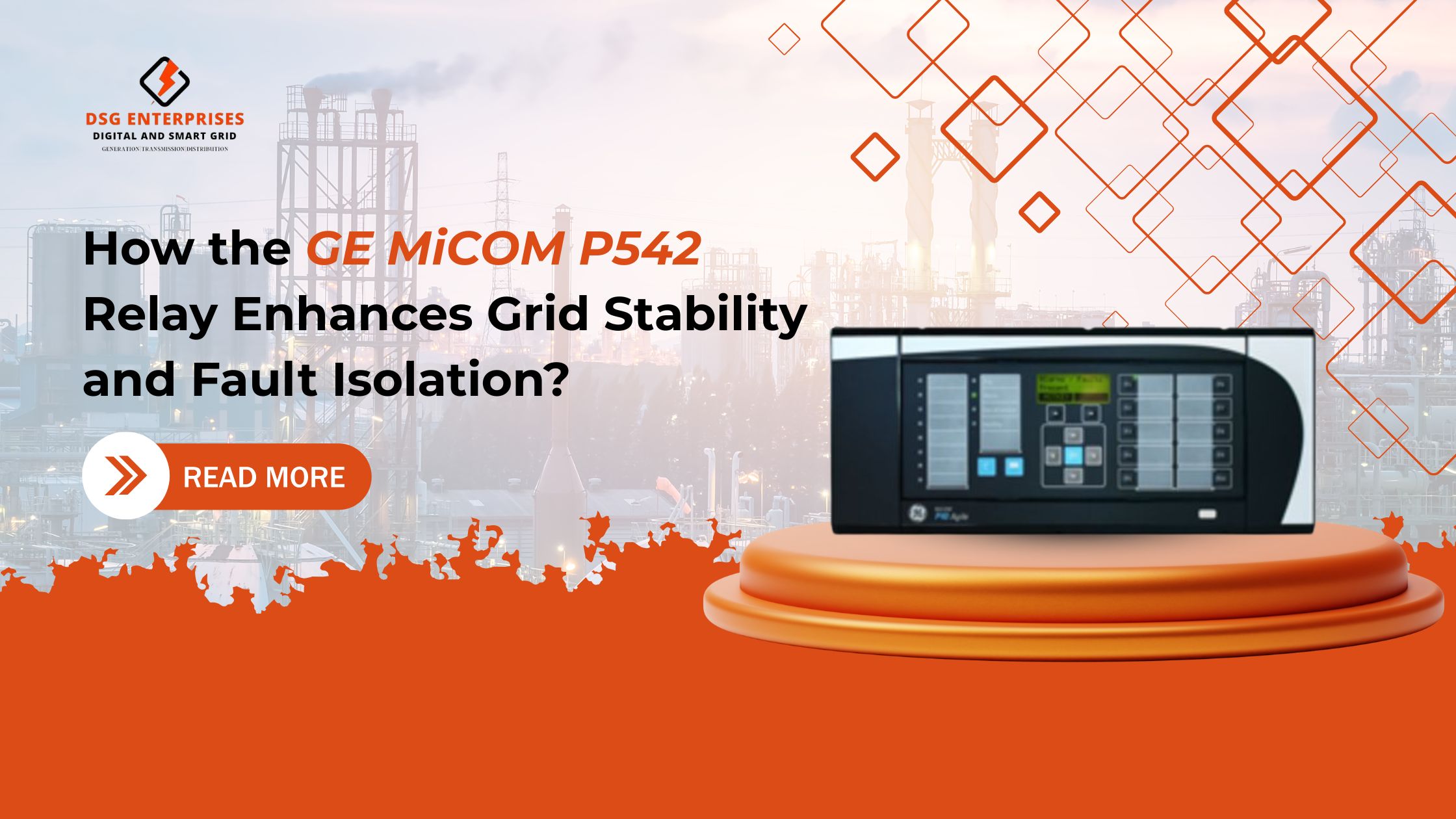 You are currently viewing How the GE MiCOM P542 Relay Enhances Grid Stability and Fault Isolation?