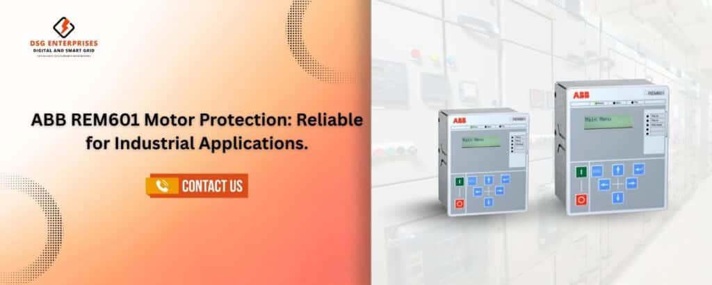 ABB REM601 Motor Protection