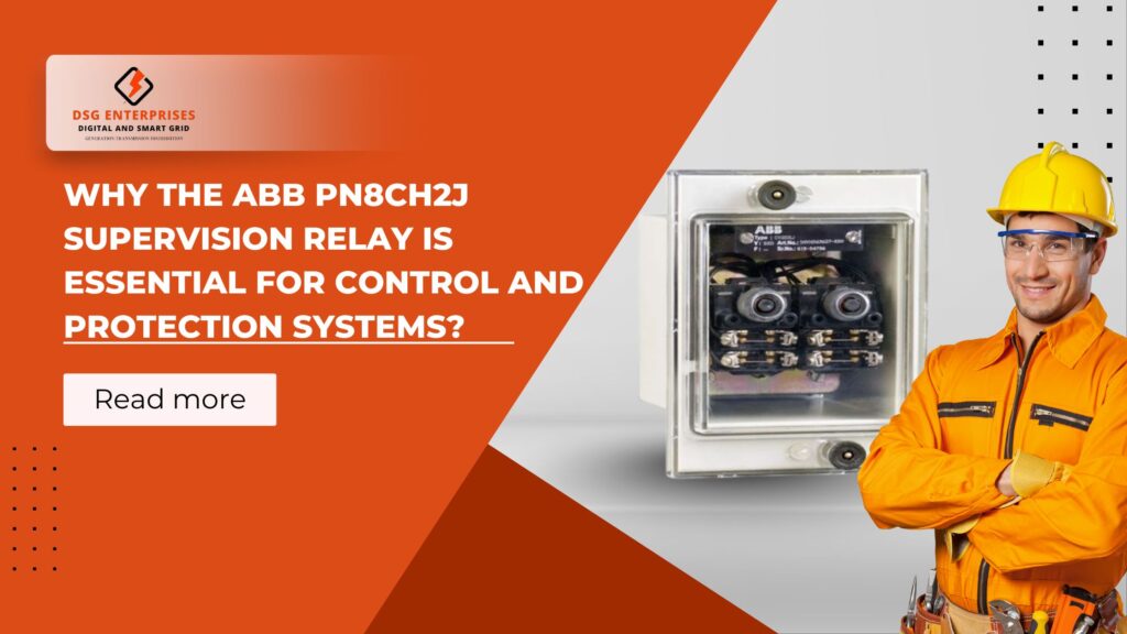 ABB Pn8CH2J Supervision Relay For Control Protection Systems.