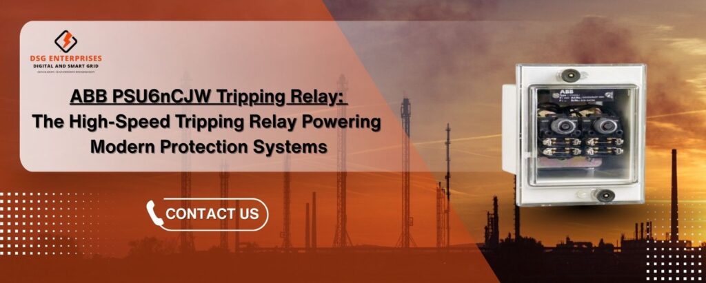 ABB PSU6nCJW Tripping Relay