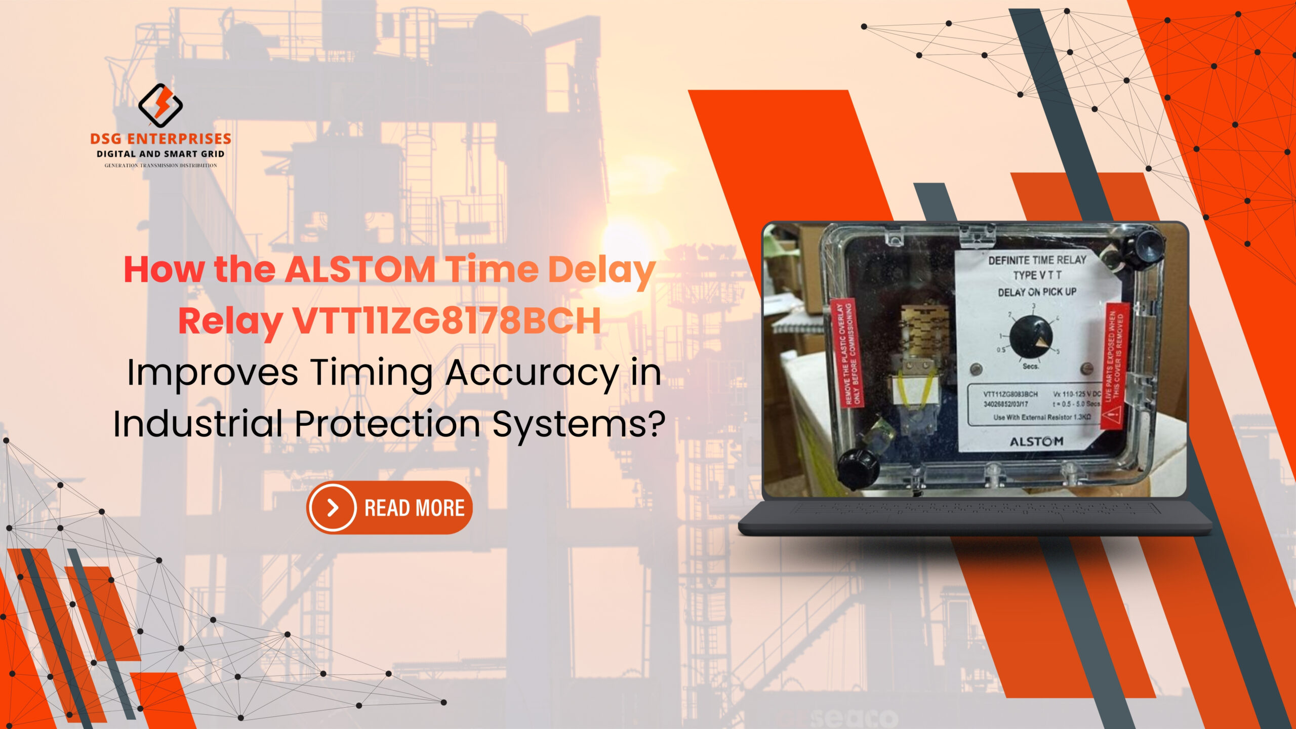 You are currently viewing How the ALSTOM Time Delay Relay VTT11ZG8178BCH Improves Timing Accuracy in Industrial Protection Systems?
