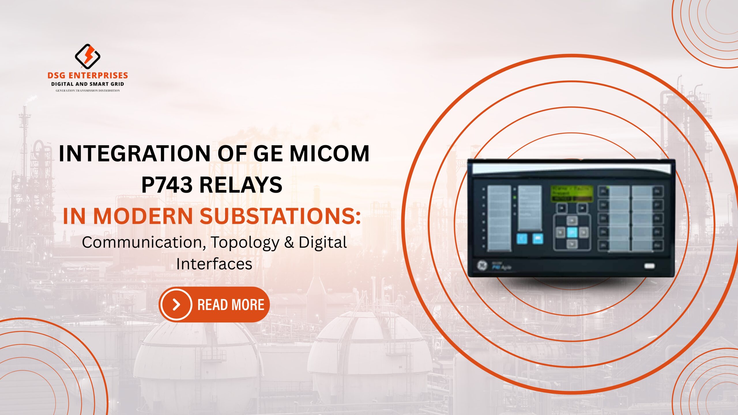 You are currently viewing Integration of GE MiCOM P743 Relays in Modern Substations: Communication, Topology & Digital Interfaces
