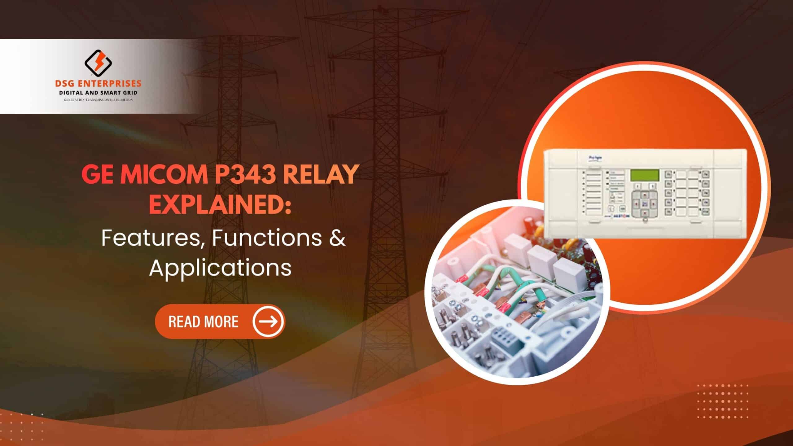 You are currently viewing GE MICOM P343 Relay Explained: Features, Functions & Applications