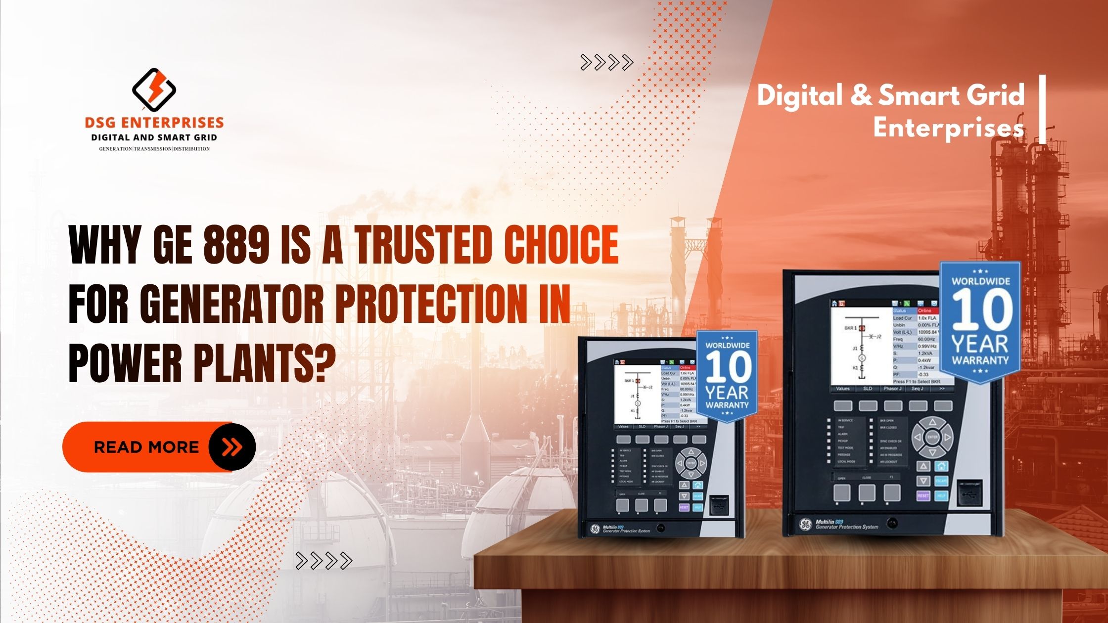 You are currently viewing Why GE 889 Is a Trusted Choice for Generator Protection in Power Plants