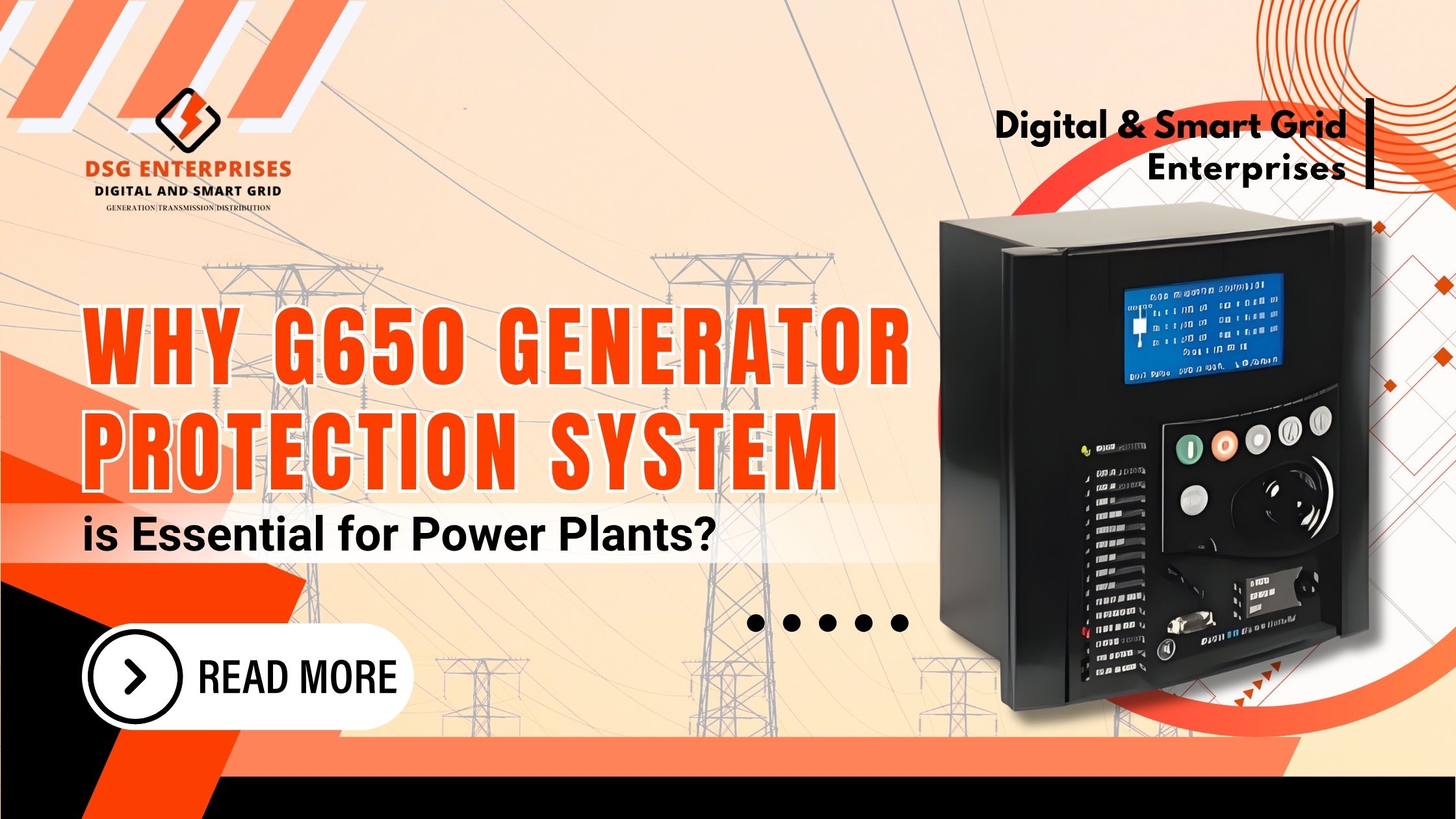 You are currently viewing Why G650 Generator Protection System is Essential for Power Plants
