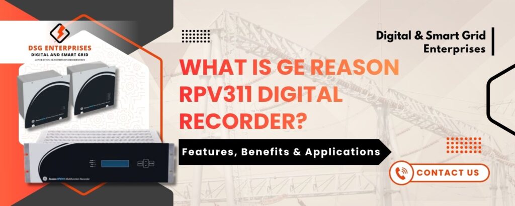 GE Reason RPV311 Digital Recorder