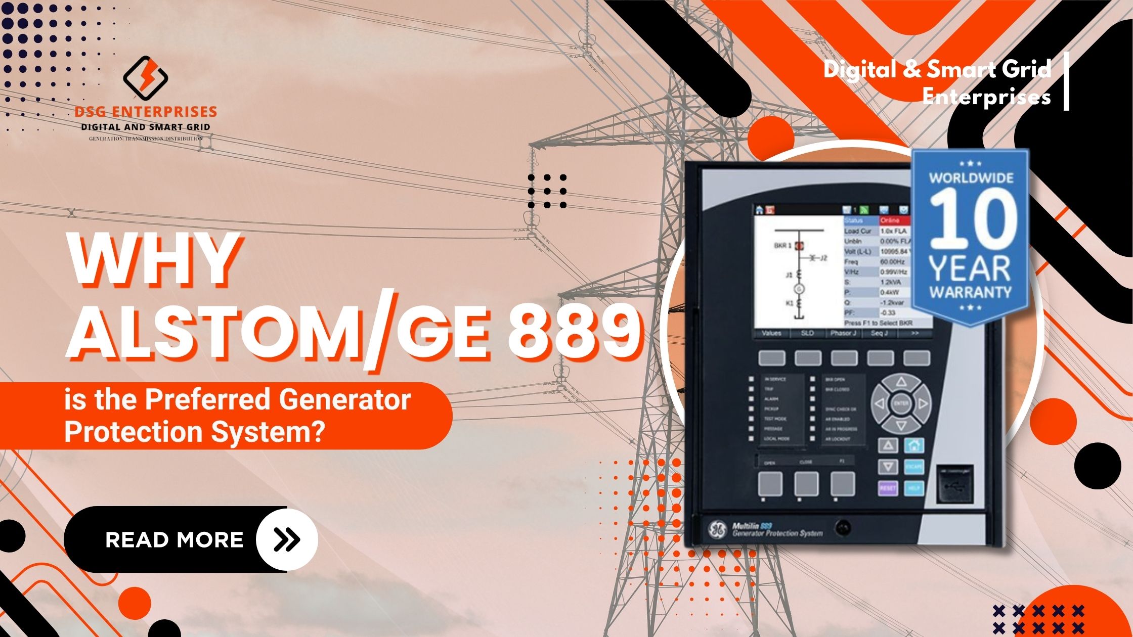 You are currently viewing Why Alstom/GE 889 is the Preferred Generator Protection System?