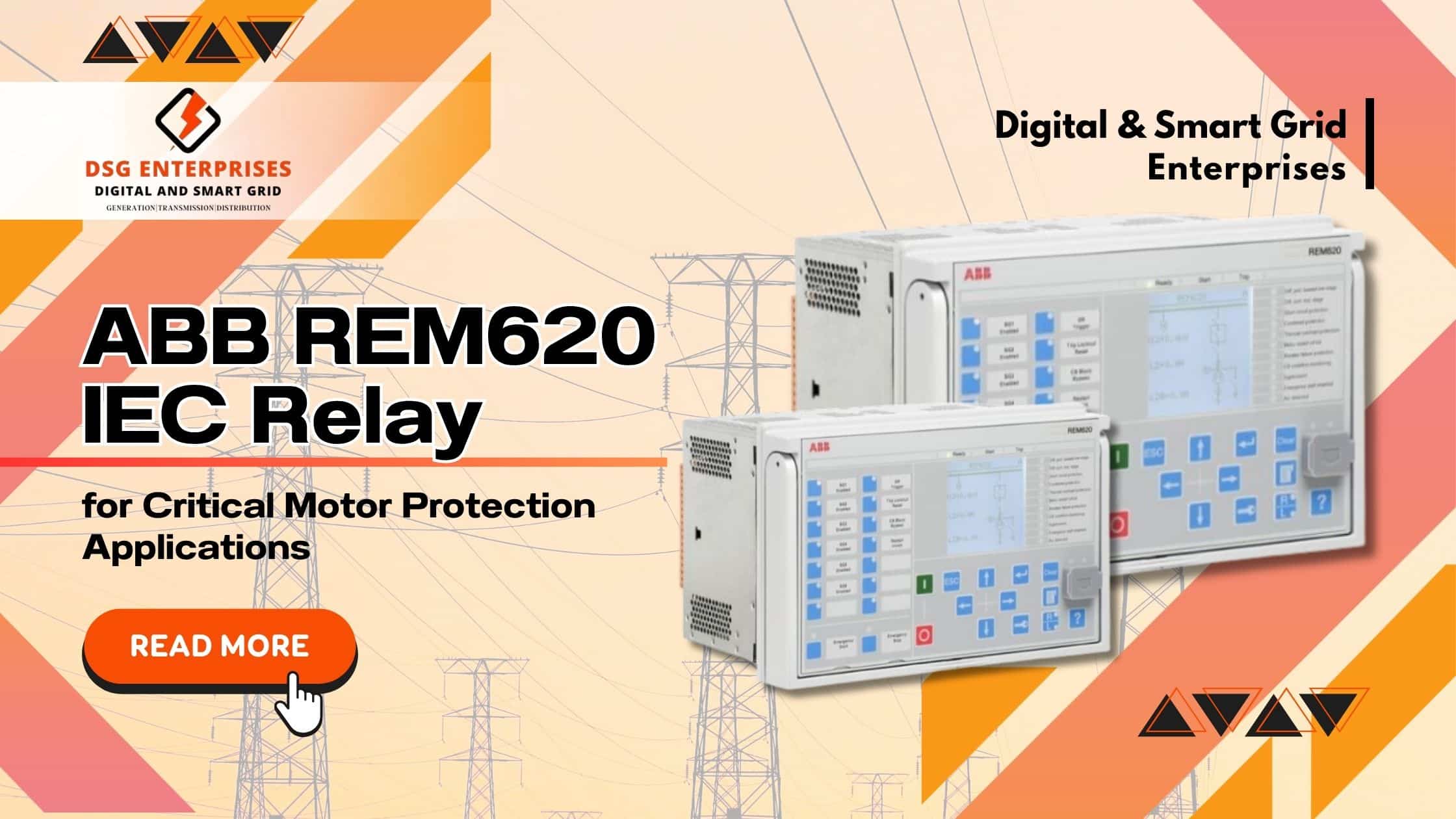 You are currently viewing ABB REM620 IEC Relay for Critical Motor Protection Applications
