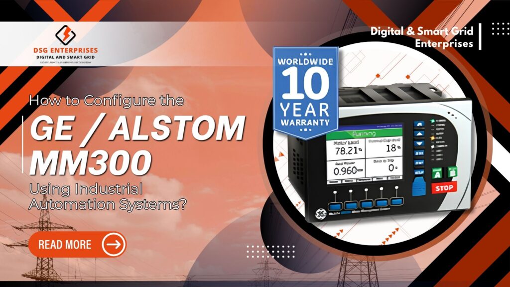 GE Alstom MM300 Relay