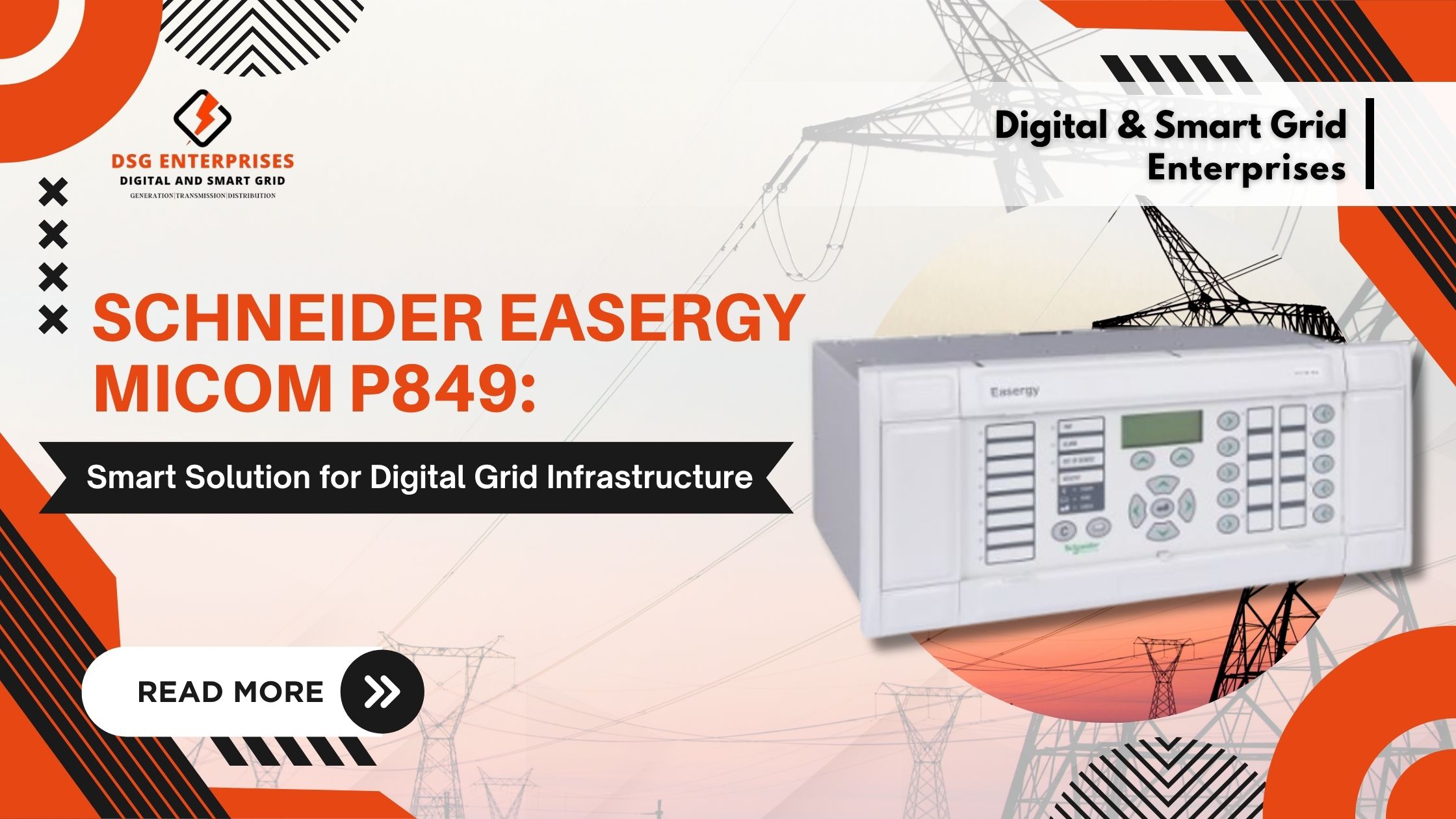 You are currently viewing Schneider Easergy MiCOM P849 Relay: Smart Solution for Digital Grid Infrastructure
