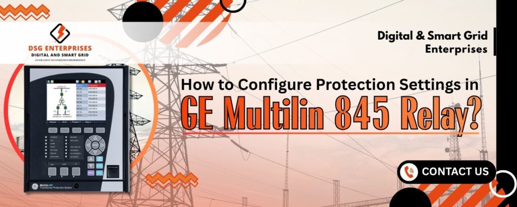 GE Multilin 845 transformer protection relay