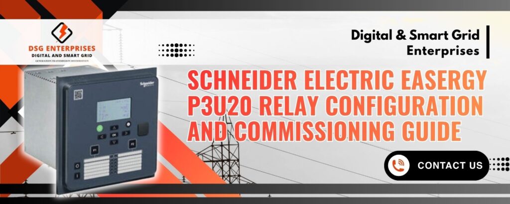Schneider Easergy P3U20 Relay