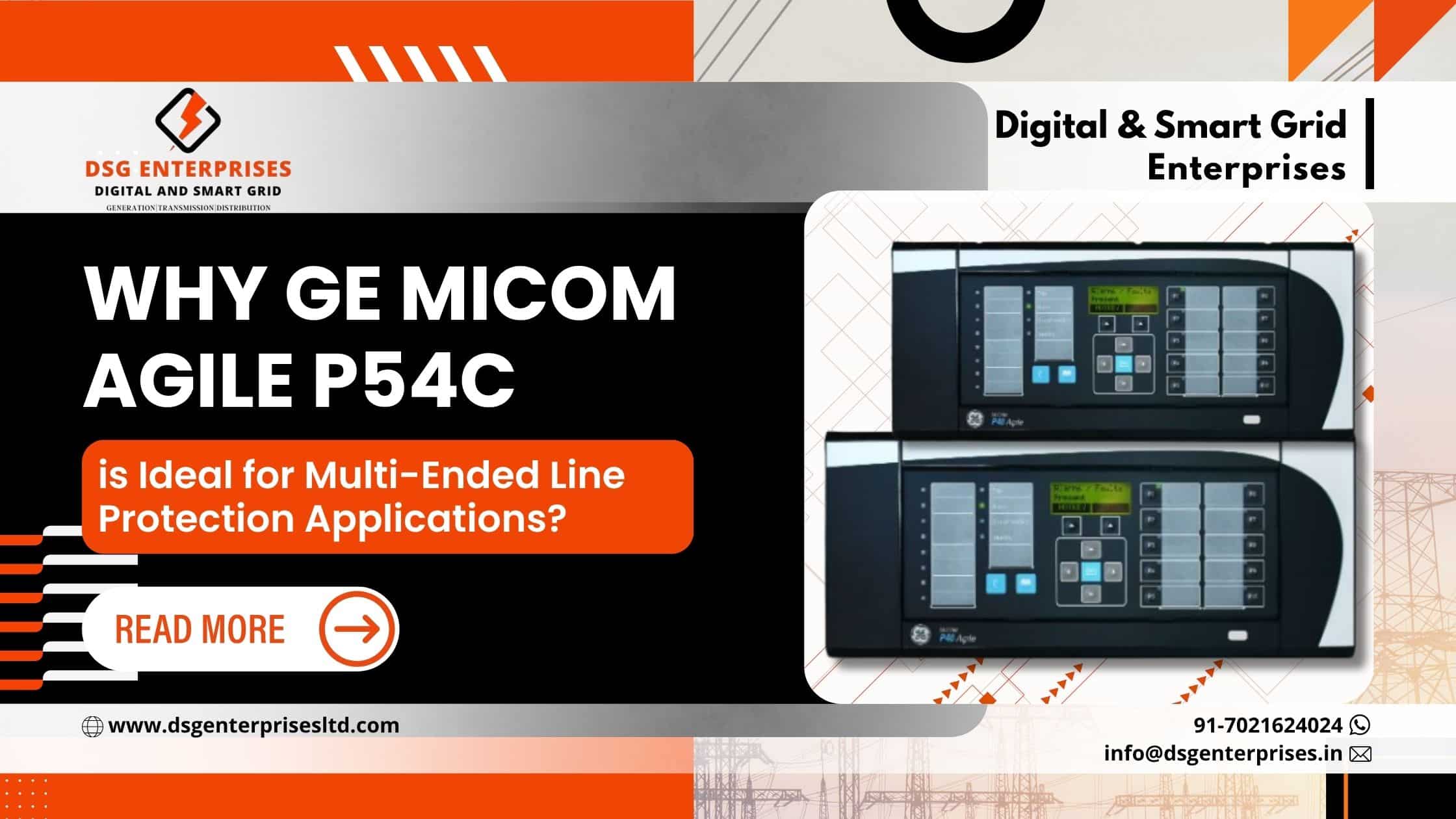 You are currently viewing Why GE MiCOM Agile P54C Is Ideal for Multi-Ended Line Protection Applications?