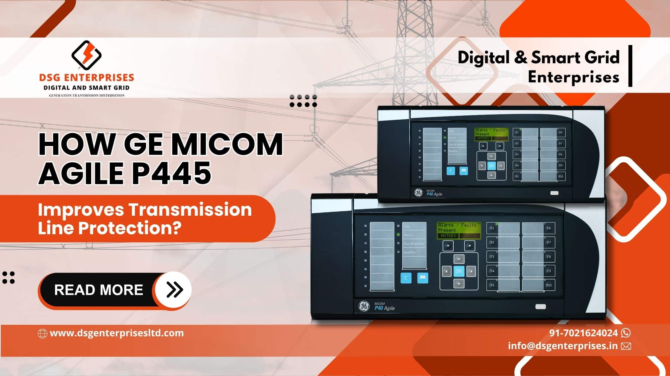 You are currently viewing How GE MiCOM Agile P445 improve transmission line protection?