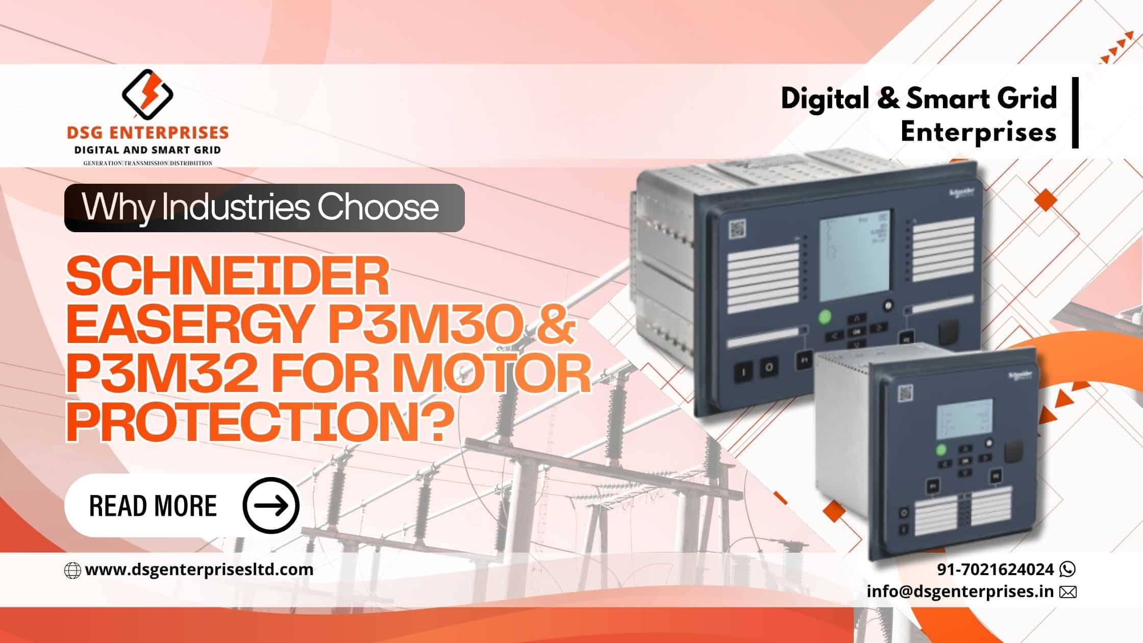 You are currently viewing Why Industries Choose Schneider Easergy P3M30 & P3M32 for Motor Protection?