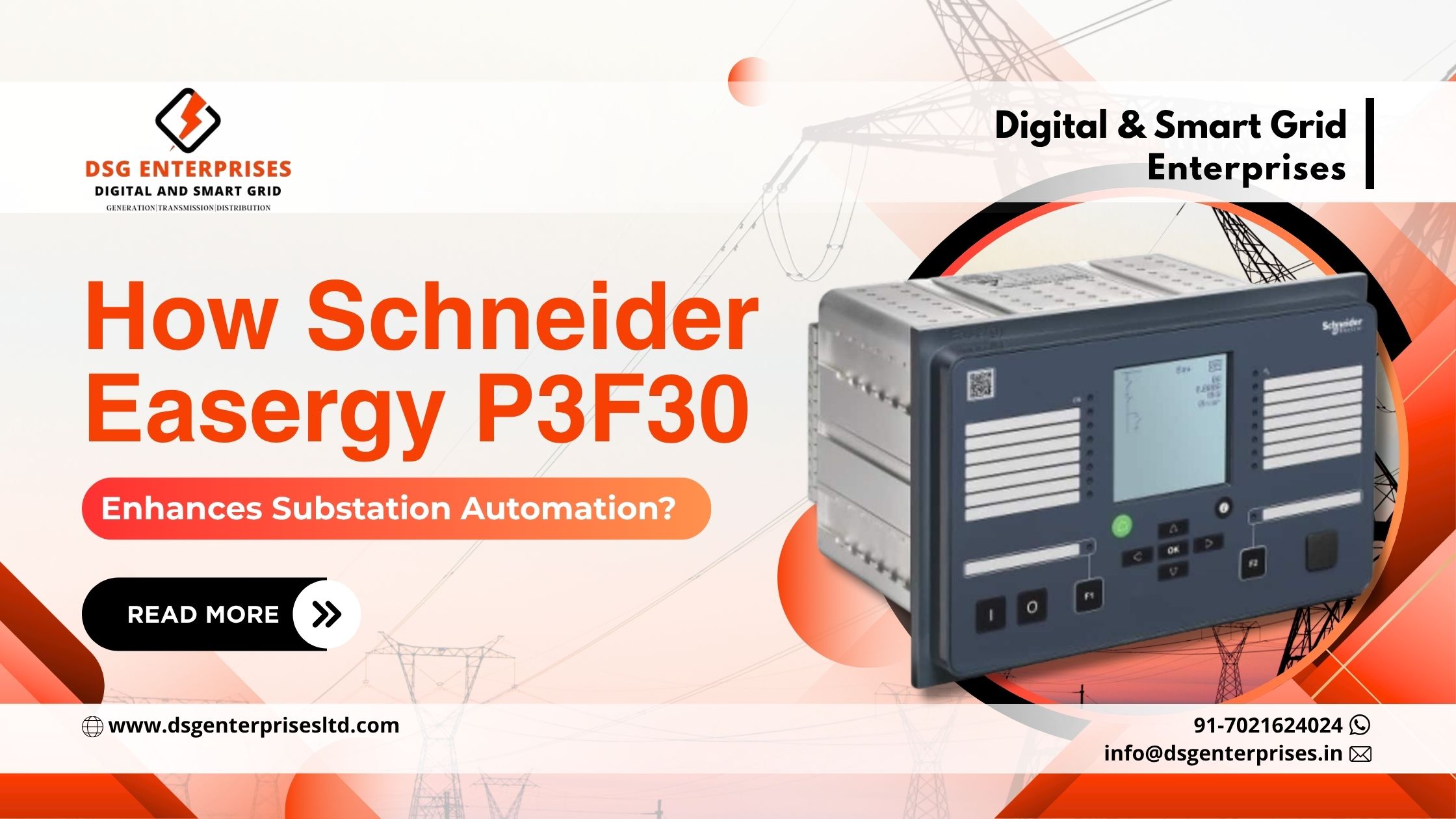 You are currently viewing How Schneider Easergy P3F30 Enhances Substation Automation