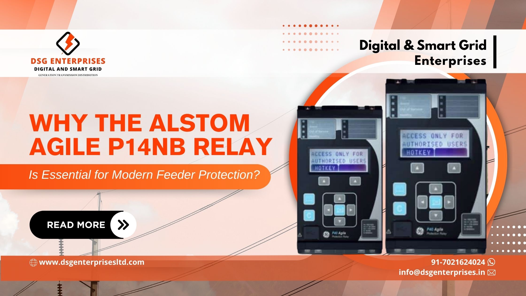 You are currently viewing Why the Alstom Agile P14NB Relay Is Essential for Modern Feeder Protection?