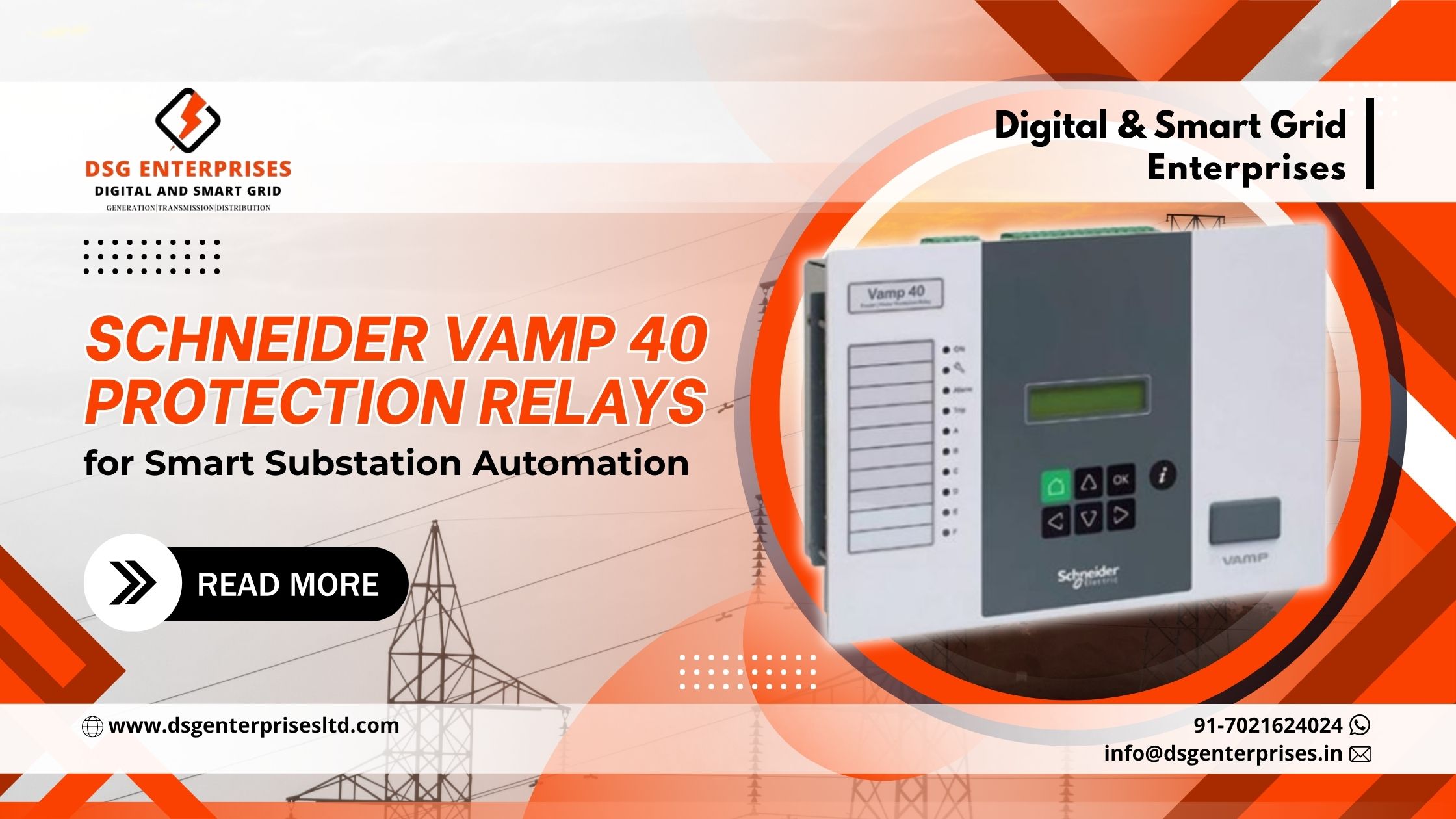 You are currently viewing Schneider Vamp 40 Protection Relays for Smart Substation Automation