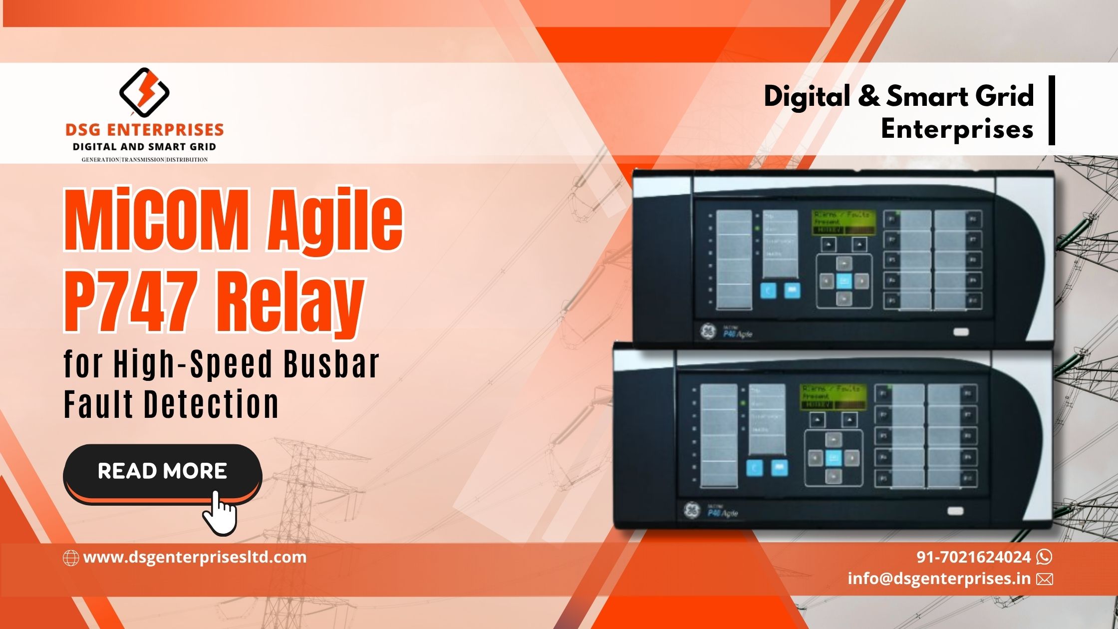 You are currently viewing MiCOM Agile P747 Relay for High-Speed Busbar Fault Detection