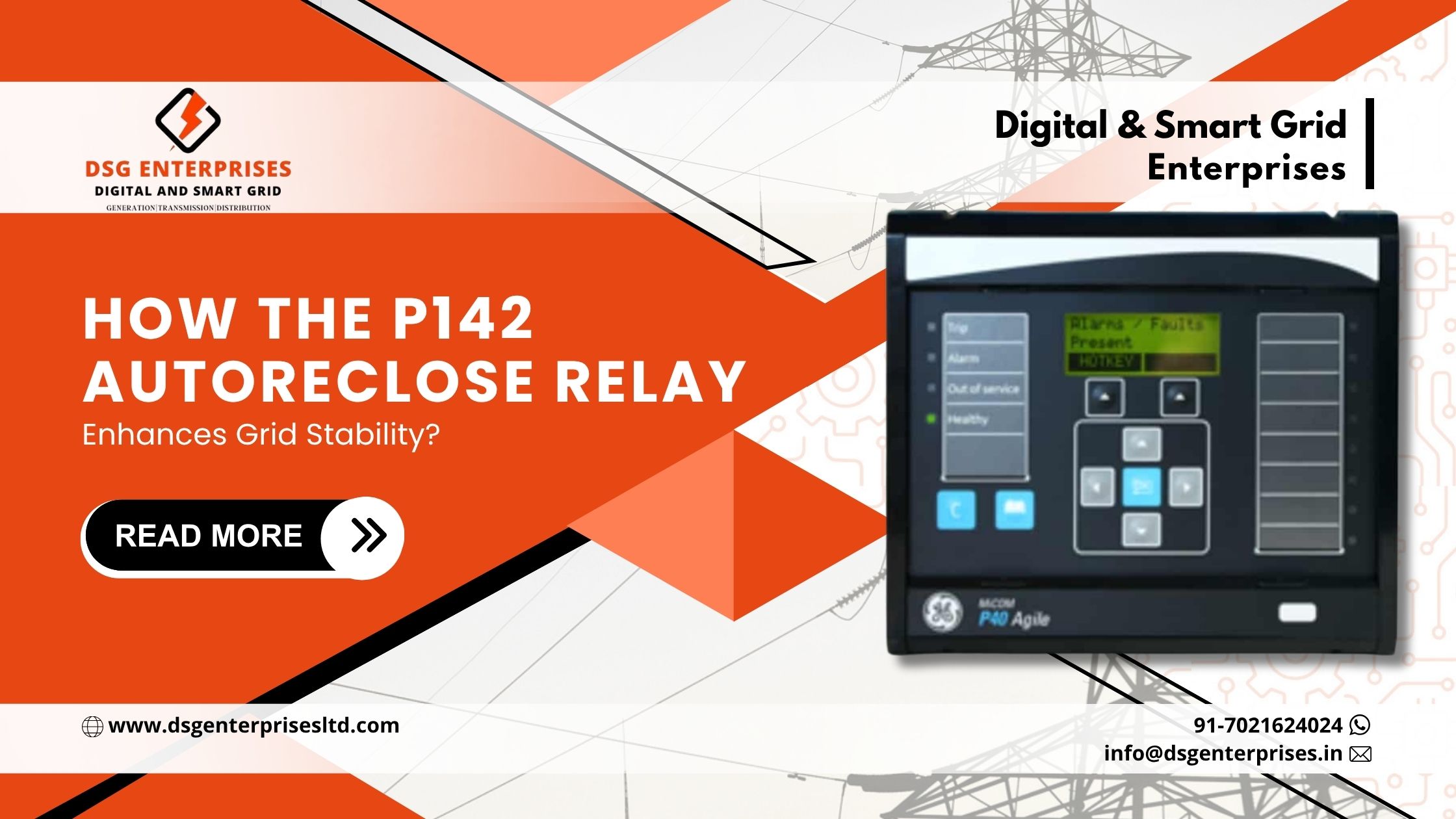 You are currently viewing How the GE Micom P142 Autoreclose Relay Enhances Grid Stability?