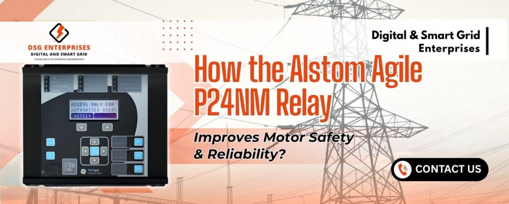 GE Alstom Agile P24NM Relay