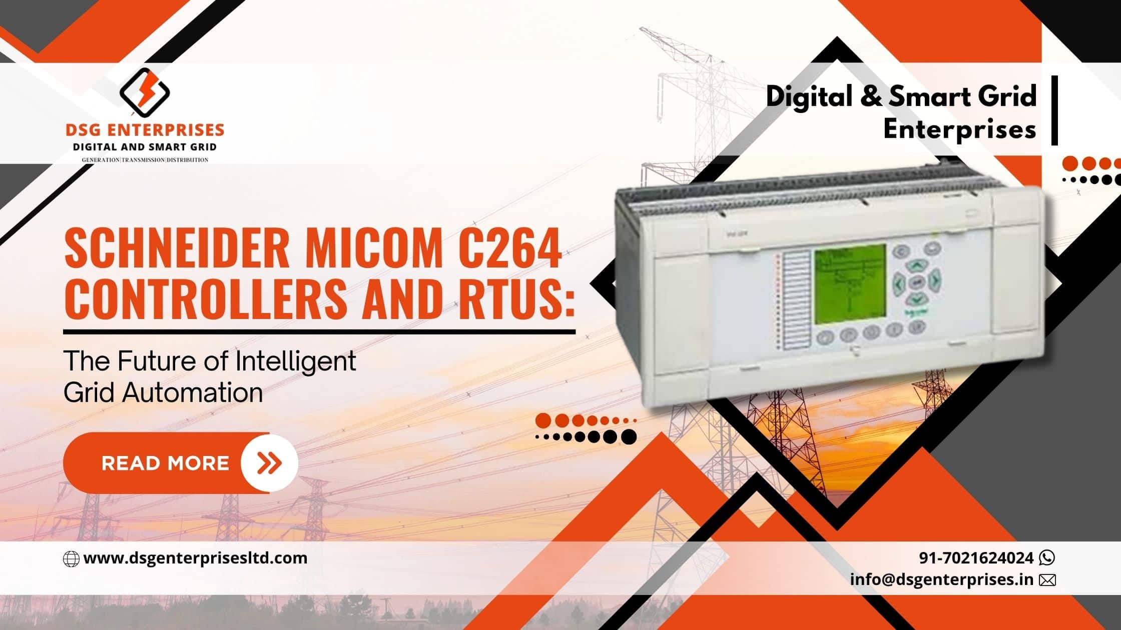 You are currently viewing Schneider MiCOM C264 Controllers and RTUs: The Future of Intelligent Grid Automation