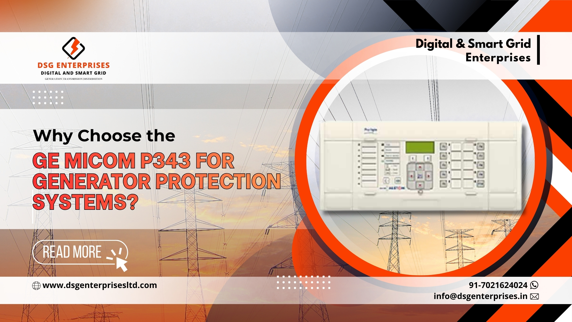 You are currently viewing Why Choose the GE MiCOM P343 for Generator Protection Systems?