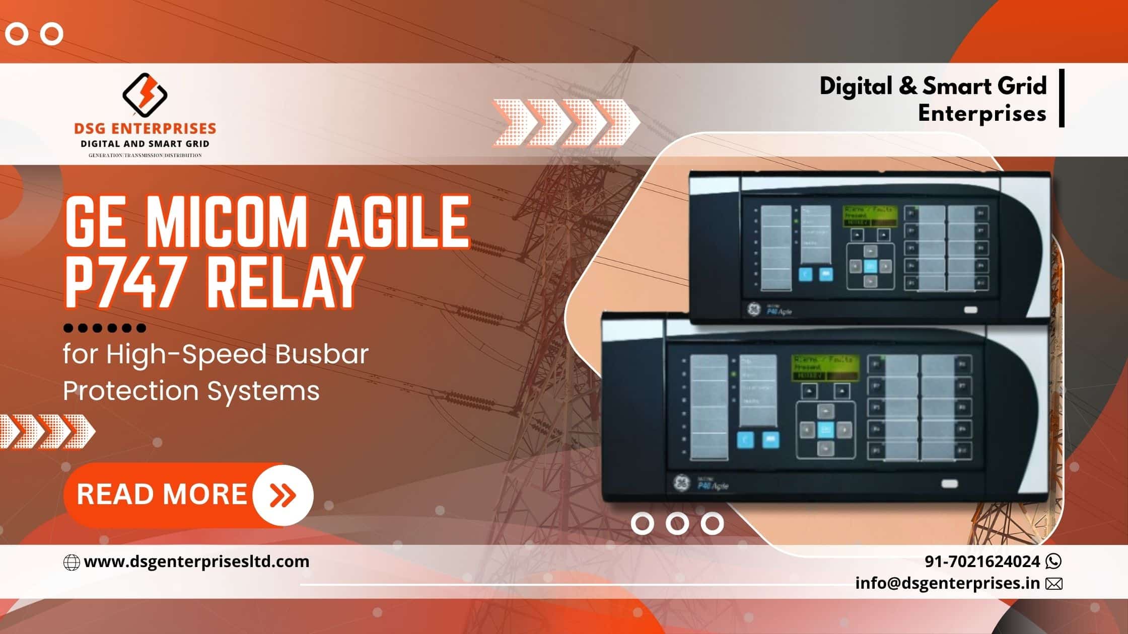 You are currently viewing GE MiCOM Agile P747 Relay for High-Speed Busbar Protection Systems