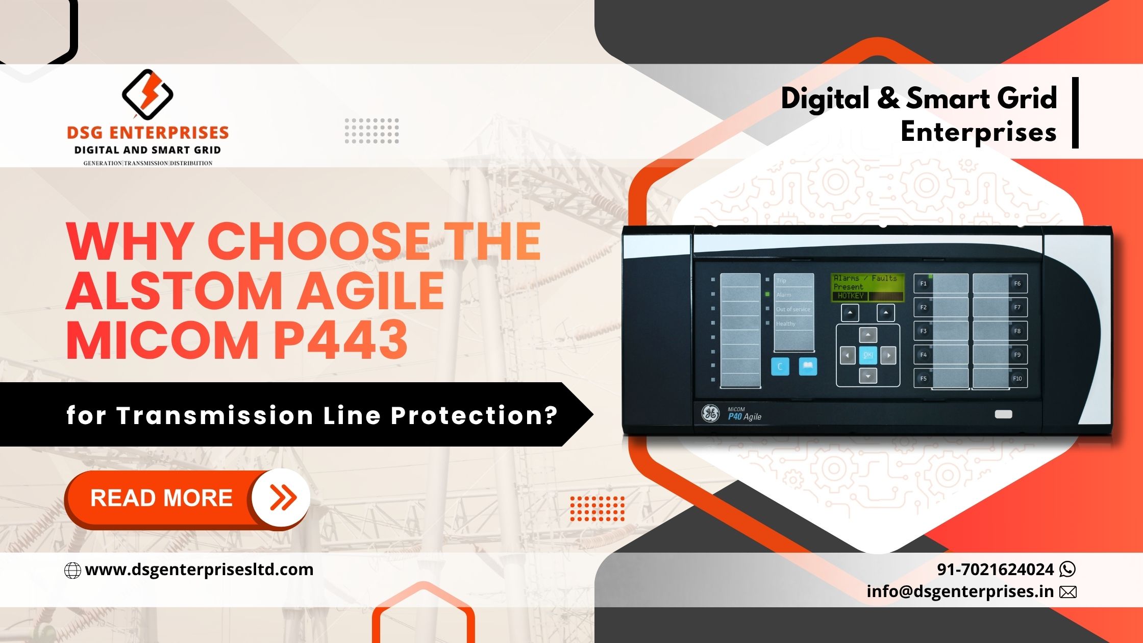 You are currently viewing Why Choose the Alstom Agile MiCOM P443 for Transmission Line Protection?