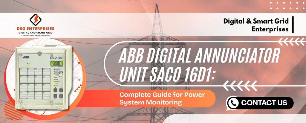 SACO 16D1 Numerical Relay