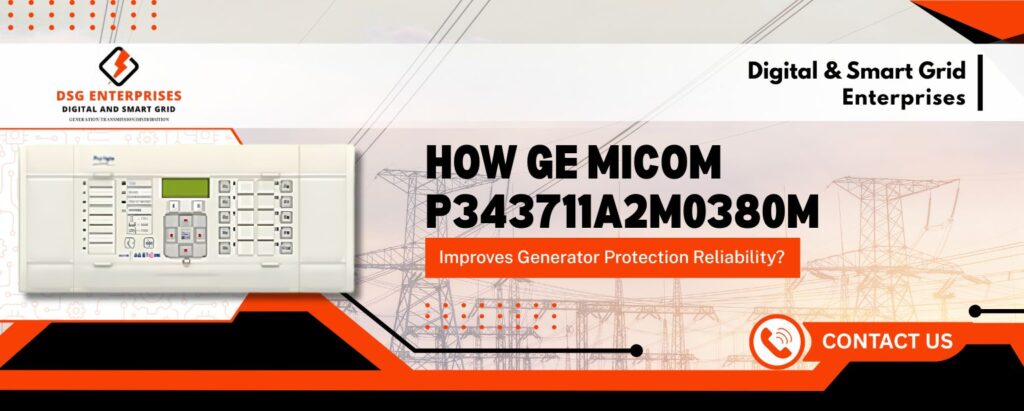 GE Micom P343 Relay