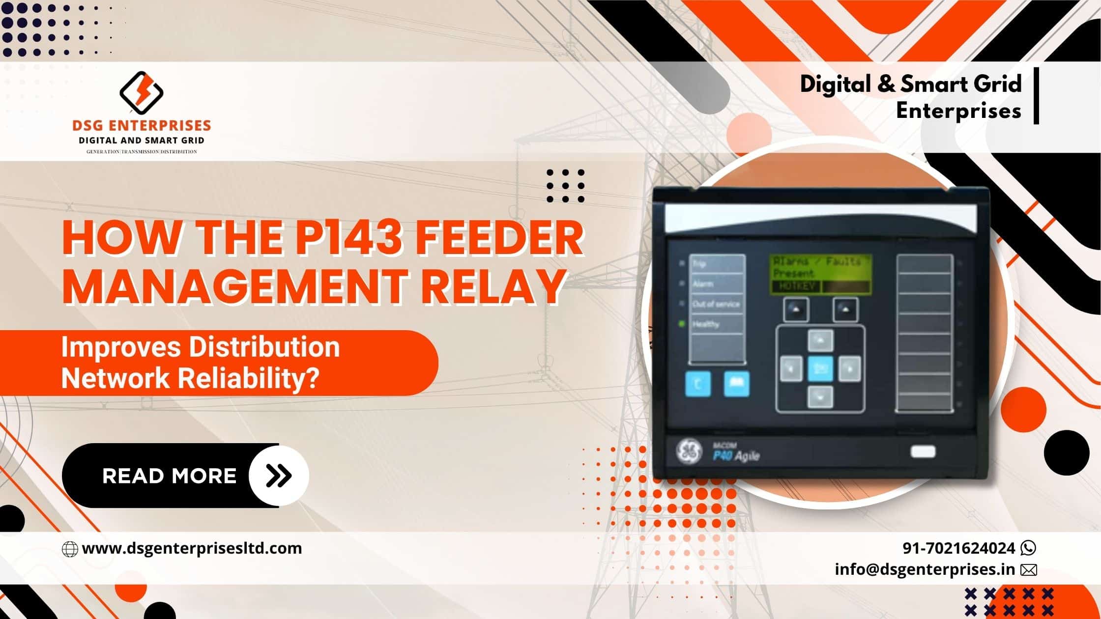 You are currently viewing How the Alstom Agile P143 Protection Relay Improves Distribution Network Reliability?